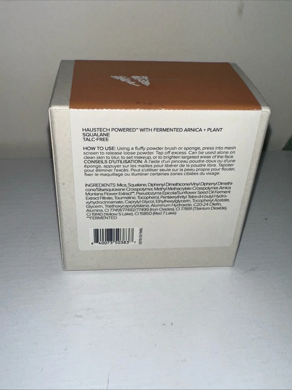 HAUS LAB Bio-reBlurring Loose Setting Powder — Deep Honey